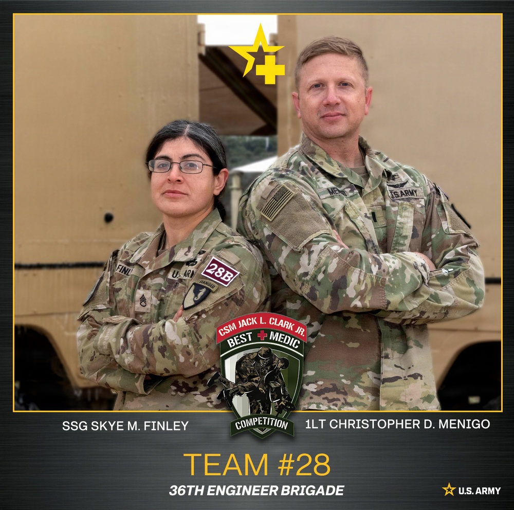 2026 CSM Jack L. Clark Best Medic Competition Team
