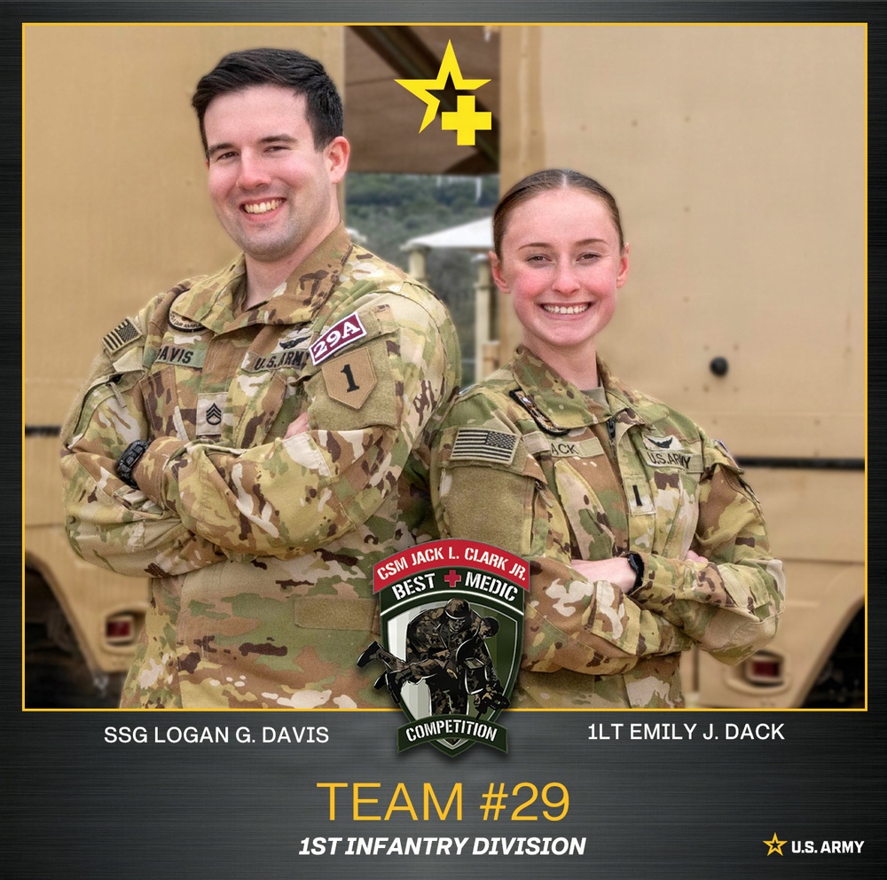 2026 CSM Jack L. Clark Best Medic Competition Team