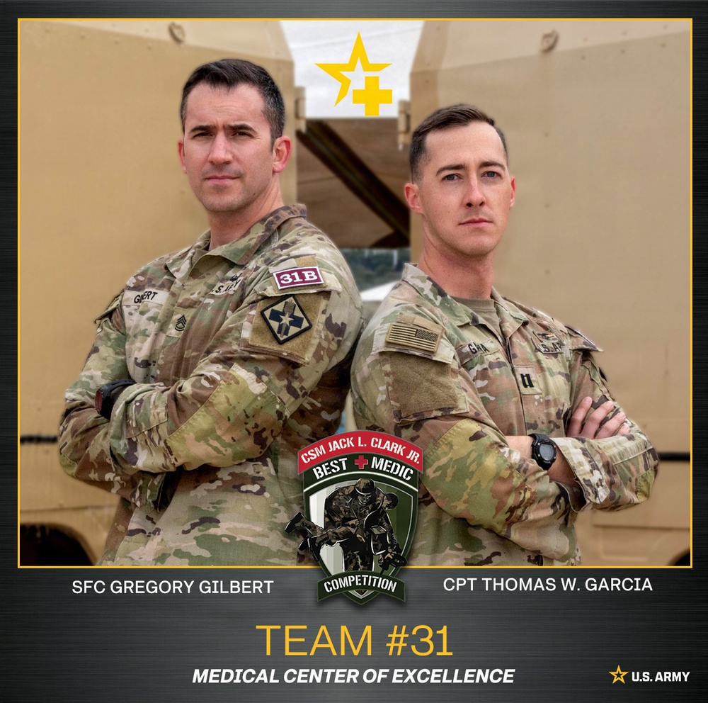 2026 CSM Jack L. Clark Best Medic Competition Team