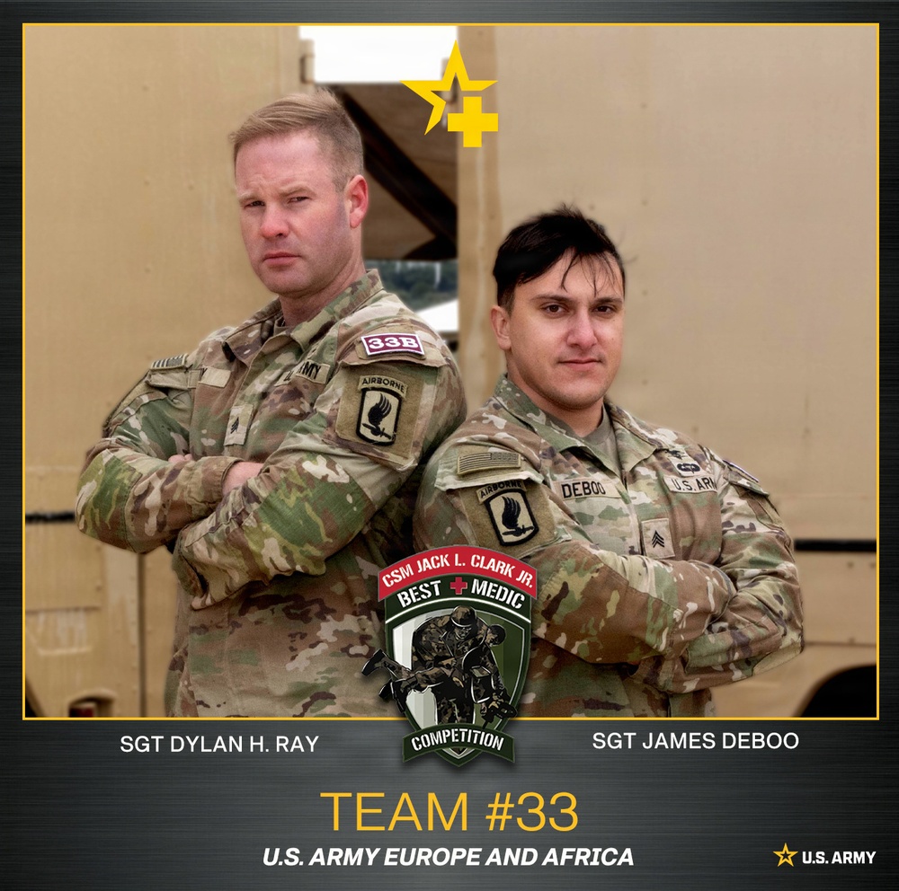 2026 CSM Jack L. Clark Best Medic Competition Team