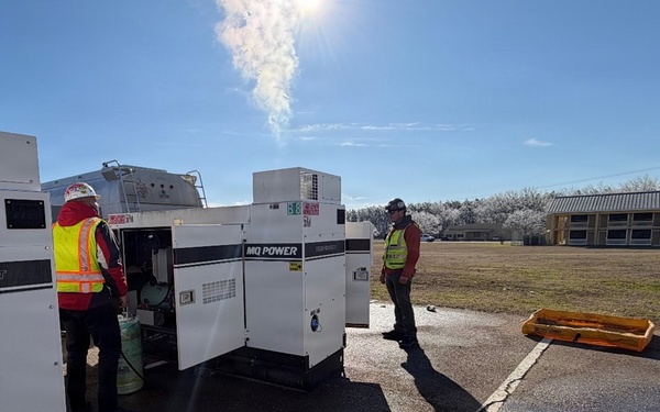 USACE Repositions Emergency Power Team to support Mississippi After Storm