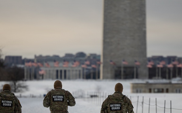 National Guard Maintains Visible Presence Near National Mall for D.C. Safe and Beautiful Mission