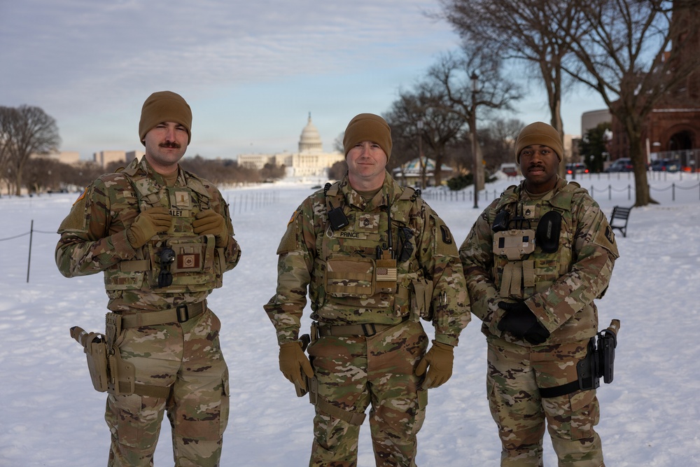 National Guard Maintains Visible Presence Near National Mall for D.C. Safe and Beautiful Mission