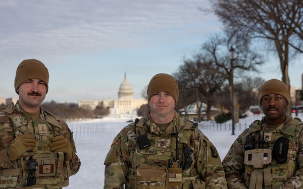 National Guard Maintains Visible Presence Near National Mall for D.C. Safe and Beautiful Mission