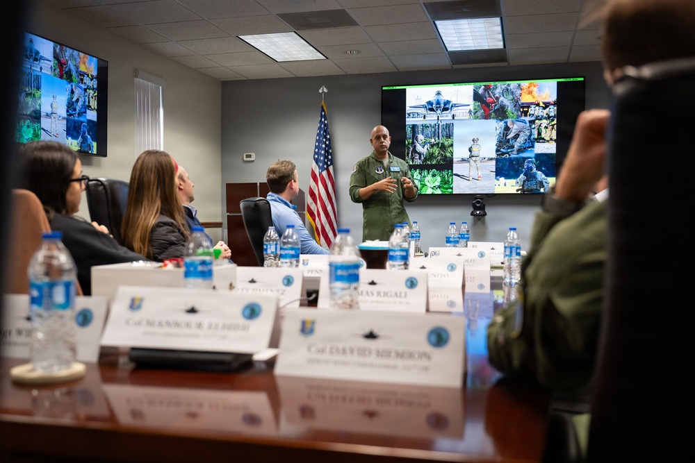Staff Delegates Visit Florida Air National Guard's 125th Fighter Wing