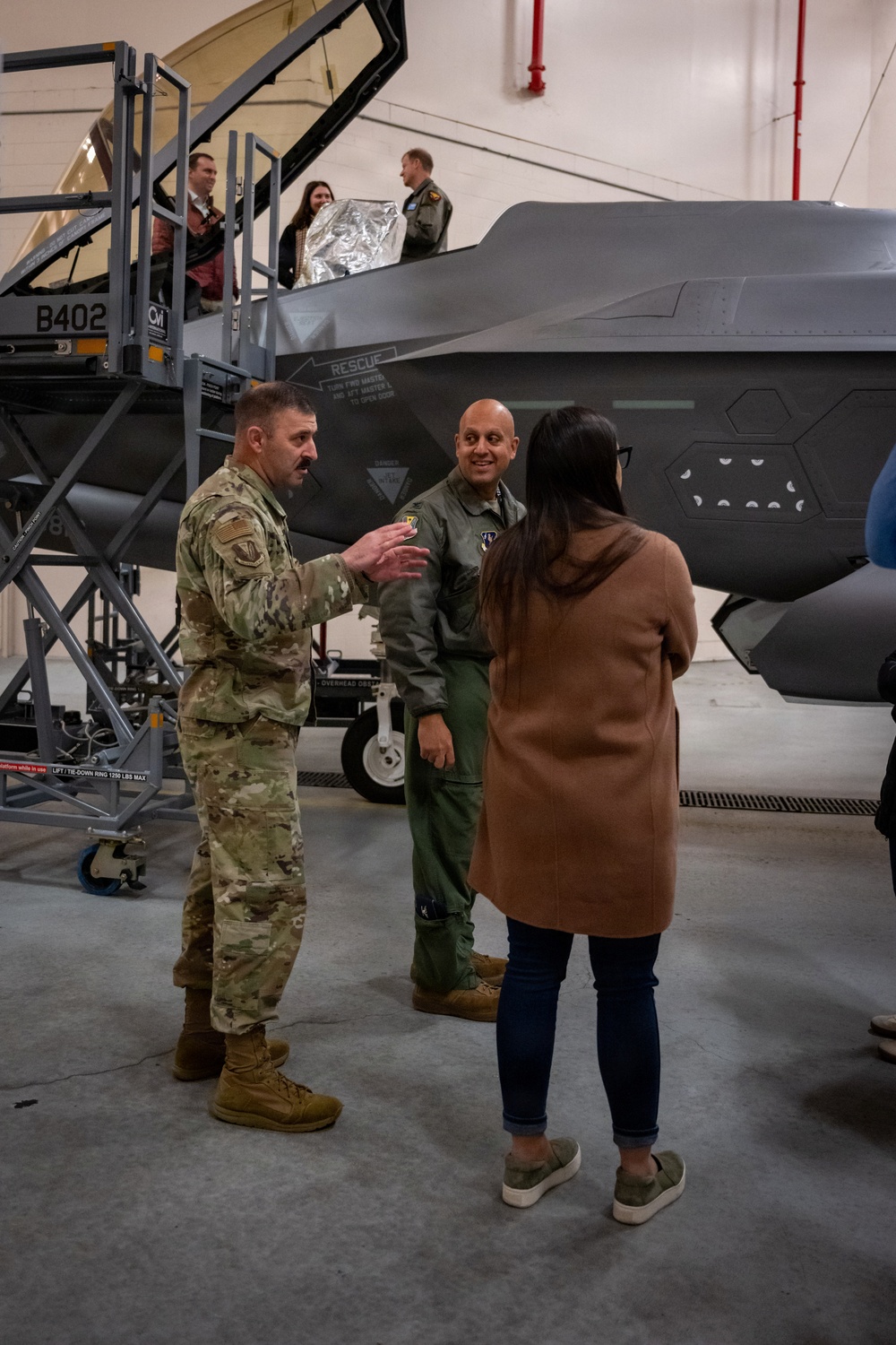 Staff Delegates Visit Florida Air National Guard's 125th Fighter Wing