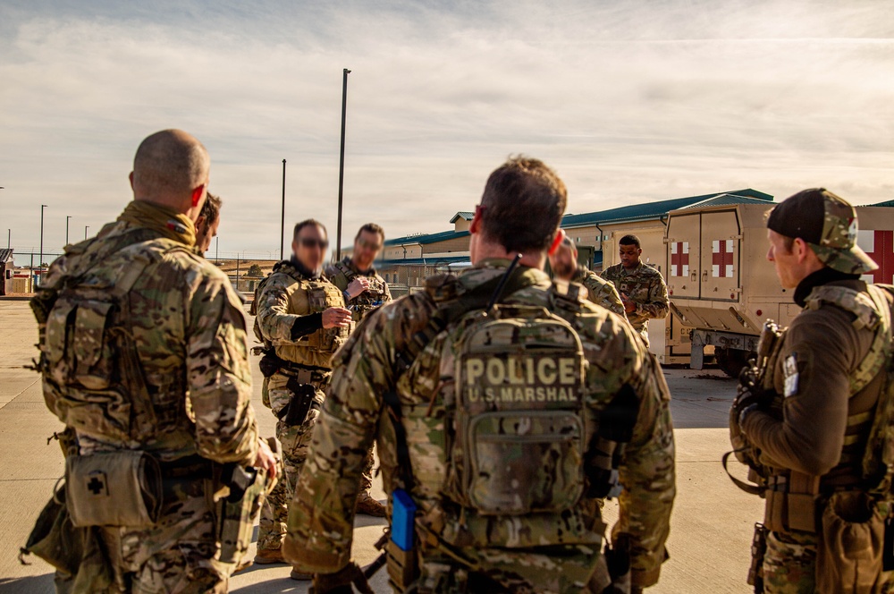 U.S. Marshals, Special Forces Conduct Joint Training Exercise