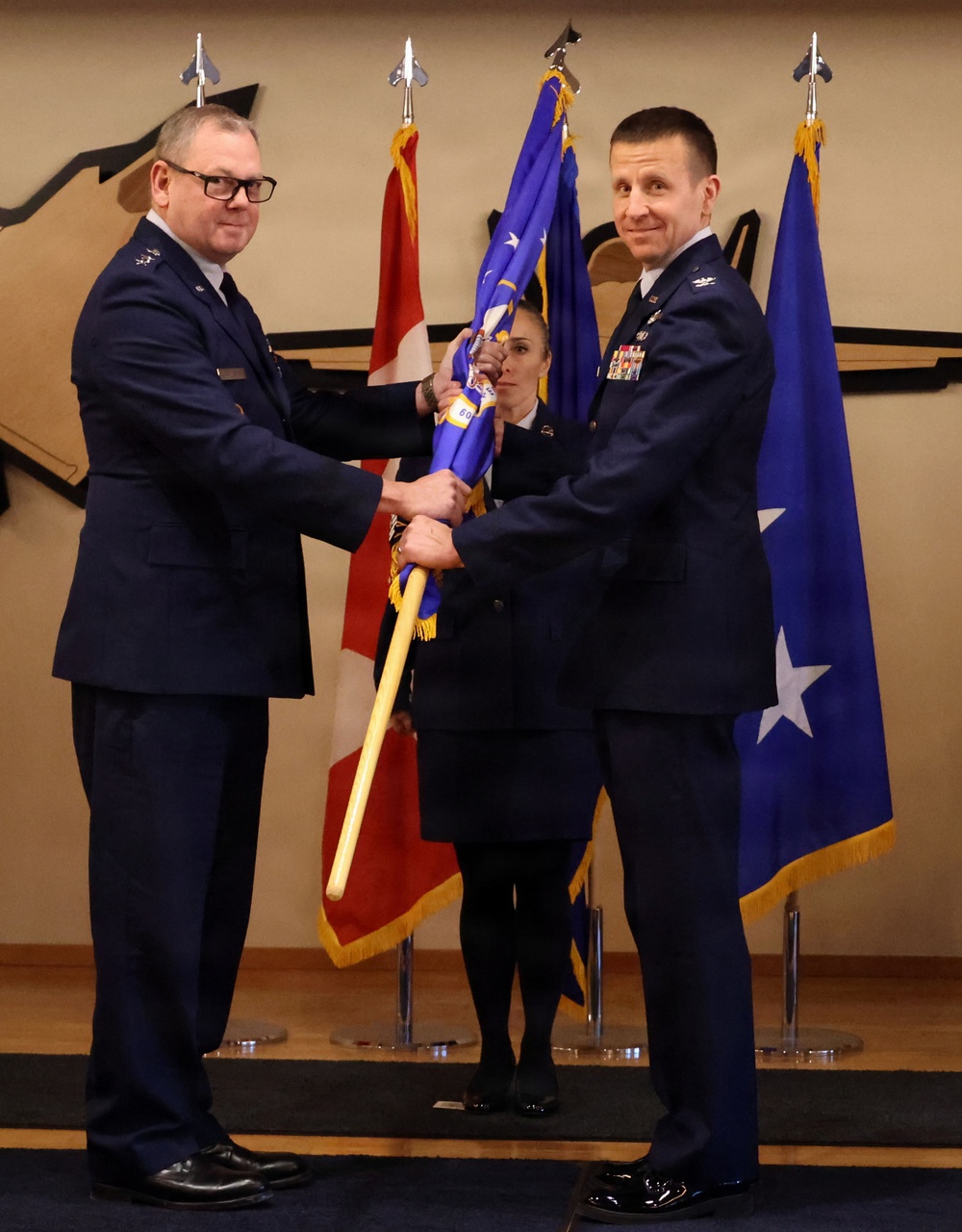 601st AOC welcomes new commander