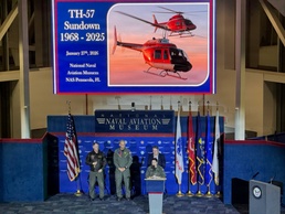 TH-57 Sundown Ceremony