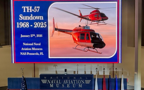 TH-57 Sundown Ceremony
