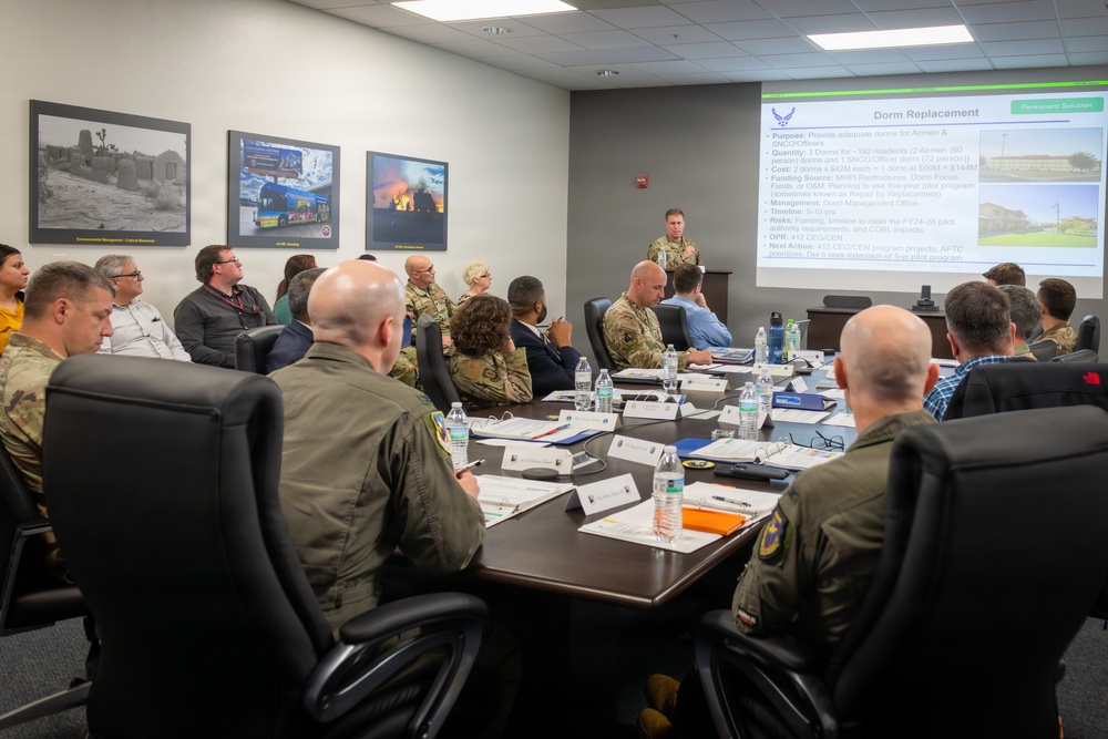 412th CEG holds housing workshop to tackle housing crunch