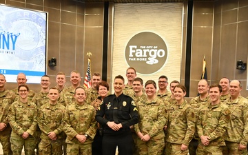 MSgt Lacey Bunkelman Named 2026 Fargo, N.D. Police Dept. Officer of the Year
