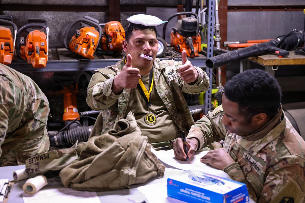 Medics keep spirits high during Combatives