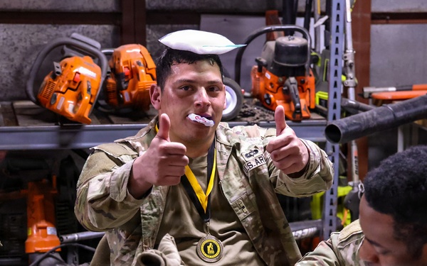 Medics keep spirits high during Combatives