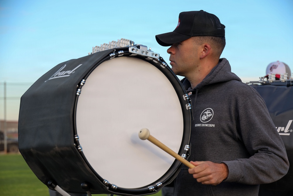 "The Commandant's Own" takes on MCAS Yuma