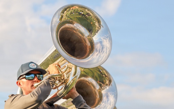 "The Commandant's Own" takes on MCAS Yuma