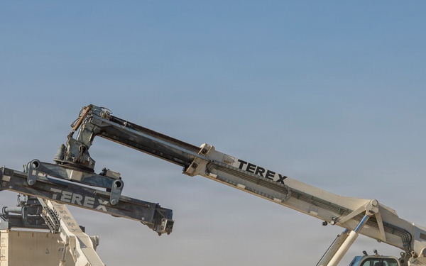 401AFSB prepares APS-5 equipment in support of the Civil-Military Coordination Center