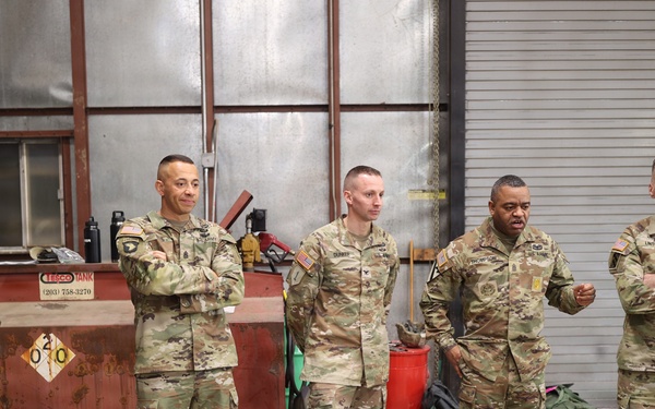 Senior leaders get excited about the vigor and agility of Soldiers during Combatives