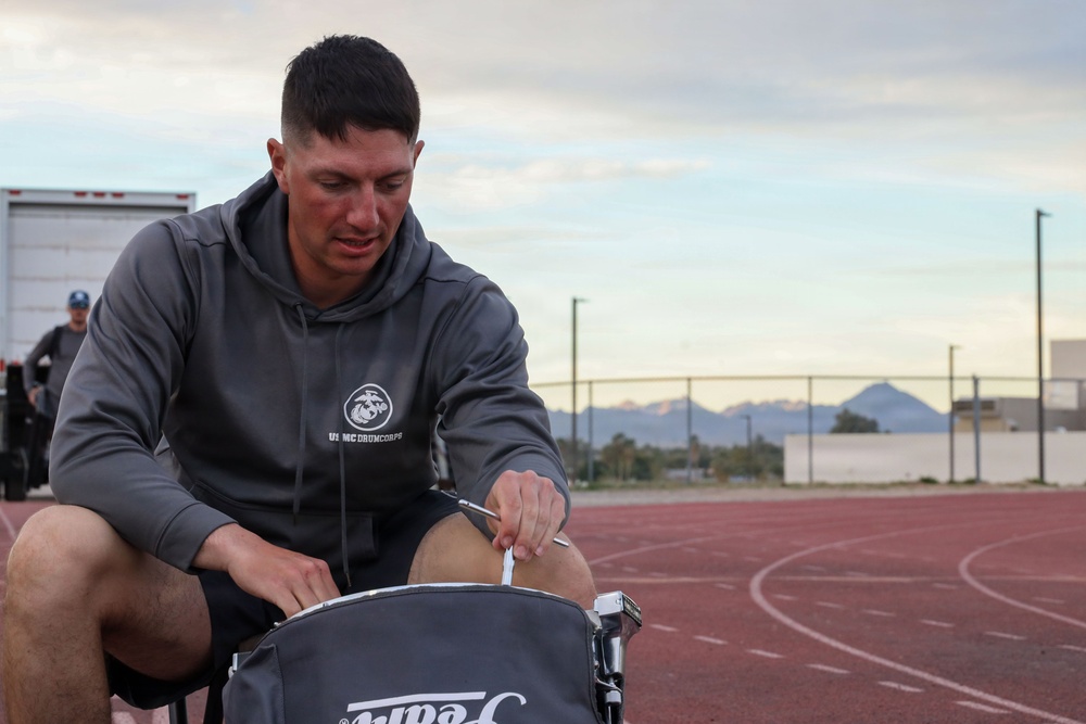 "The Commandant's Own" takes on MCAS Yuma