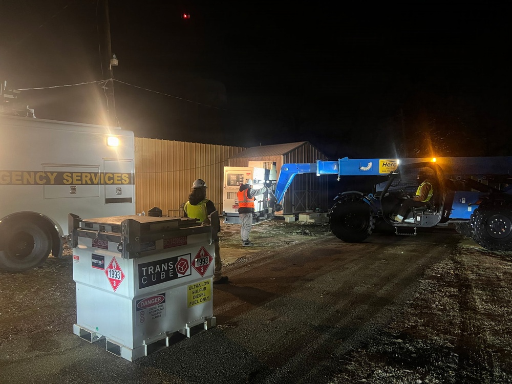 First Generator Installation in MS Jan. 28