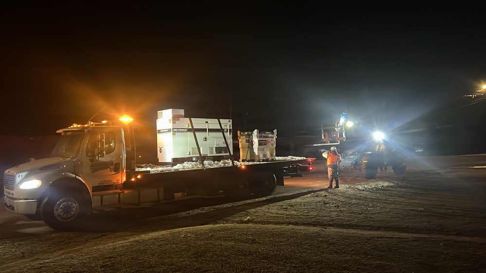 Generator Installation in MS Jan. 27