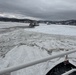 The Coast Guard Cutter Penobscot Bay, responded to a report of the tug Erin Elizabeth beset in ice near Barrytown, New York.