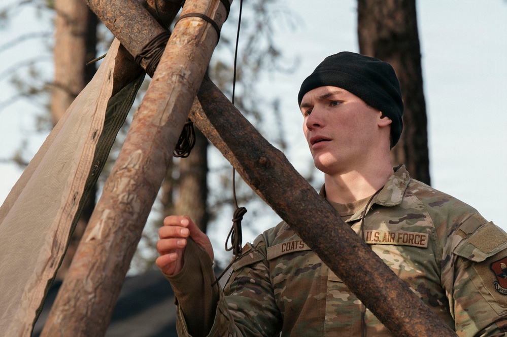 Pre-Team 27-01 performs sheltercraft