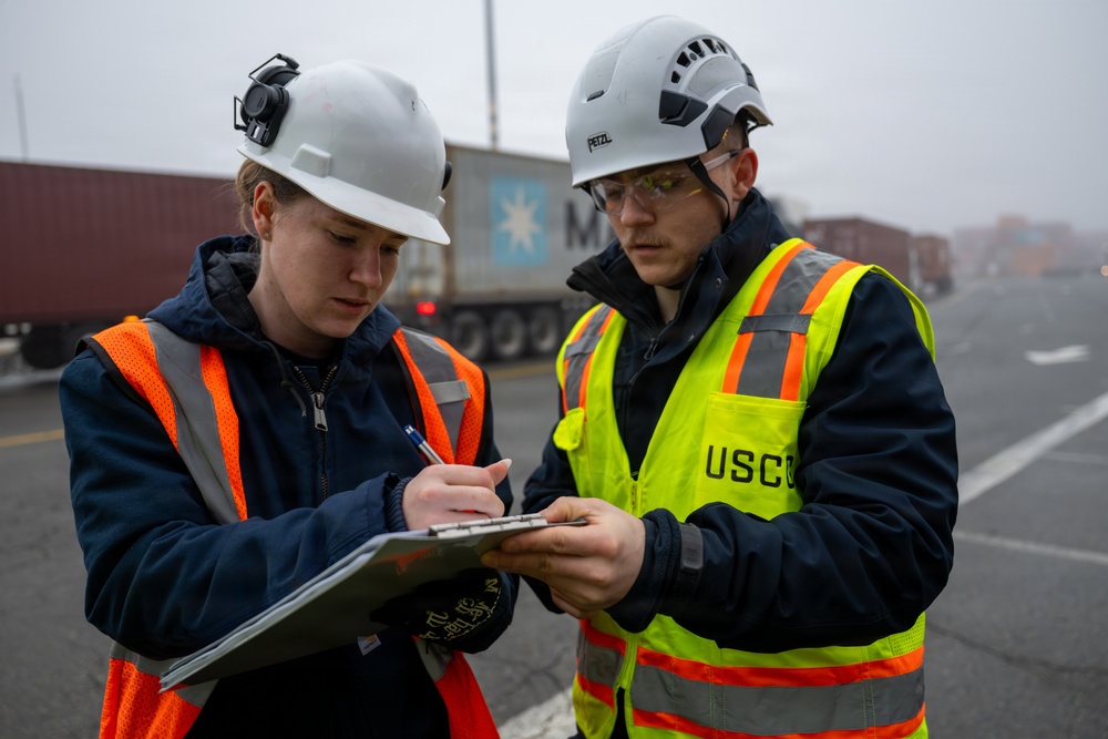 U.S. Coast Guard, partner agencies conduct Multi-Agency Strike Force Operation at Port of Tacoma