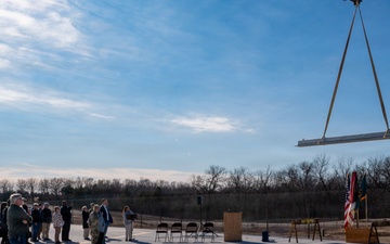 Fort Leonard Wood community celebrates Waynesville-St. Robert Regional Airport expansion with topping-out ceremony