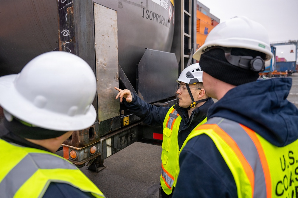 U.S. Coast Guard, partner agencies conduct Multi-Agency Strike Force Operation at Port of Tacoma