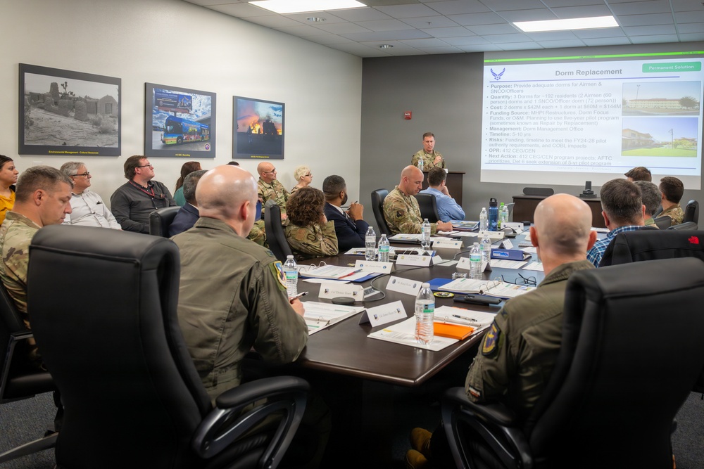 412th CEG holds housing workshop to tackle housing crunch