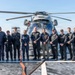 U.S. 2nd Fleet Vice Commander Visits Italian Navy Ship ITS Alpino