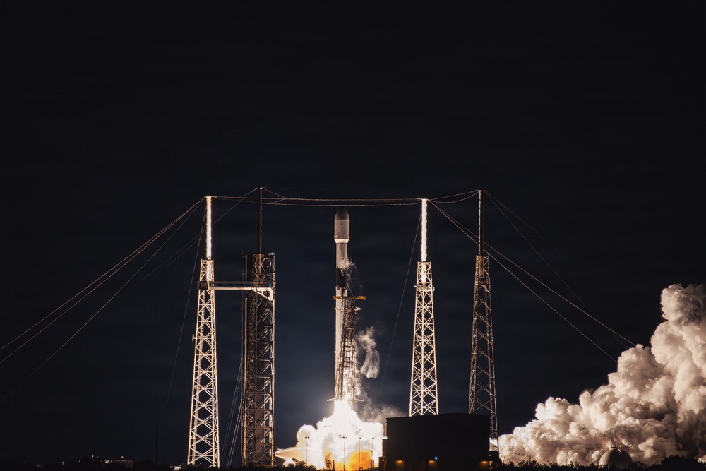GPS III-SV09 Launches from Cape Canaveral Space Force Station