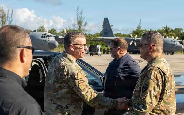 Lt. Gen. Pettus, visits the 156th Wing&amp;#xA;