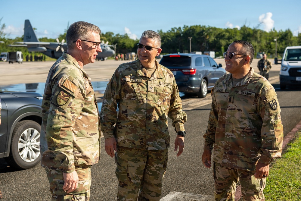 Lt. Gen. Pettus, visits the 156th Wing&amp;#xA;