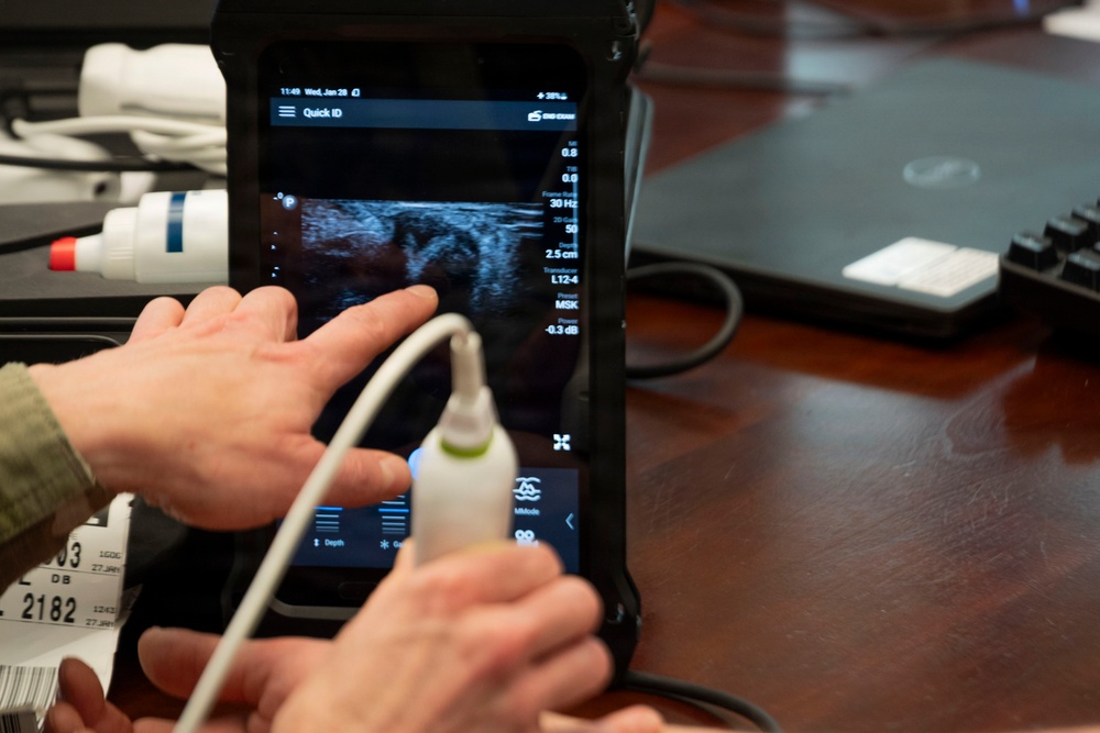 OPMED Warfighter Expeditionary Medicine and Treatment team hosts Ultrasound-Field Portable comprehensive system review