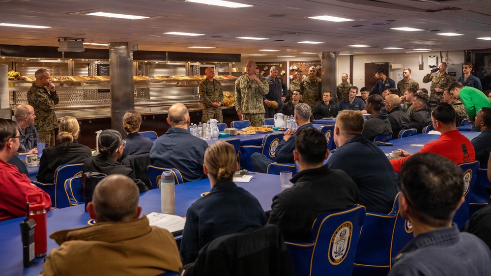 Makin Island Hosts Distinguished Visitors