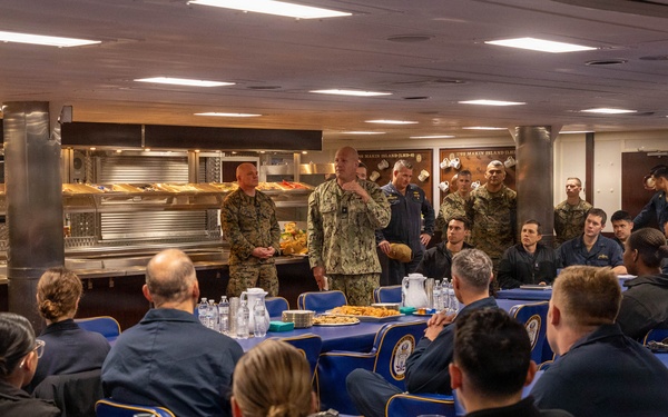 Makin Island Hosts Distinguished Visitors