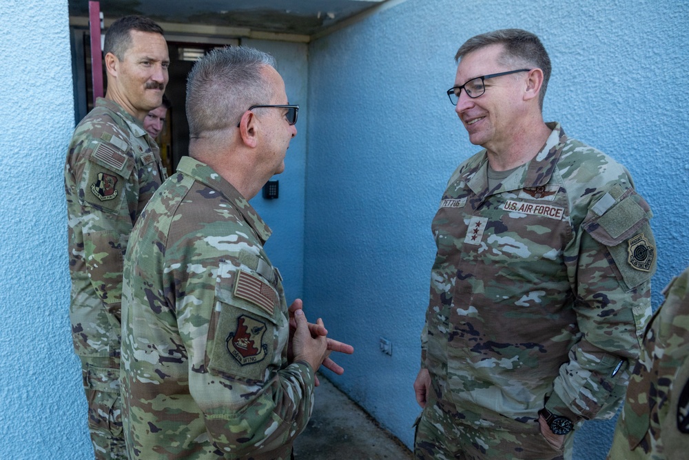 Lt. Gen. Pettus, visits the 156th Wing&amp;#xA;