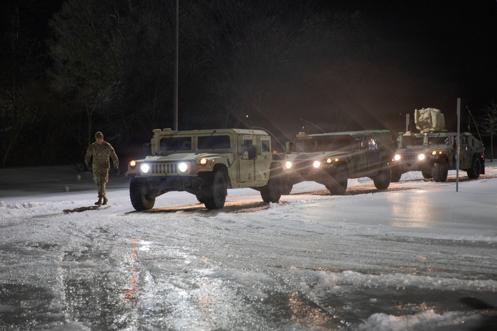 Departure to Dundalk Maryland - Operation Blur