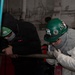 Ronald Reagan Sailors and Contractors Perform Maintenance