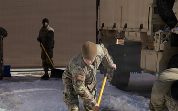 Shoveling Snow - Operation Blur