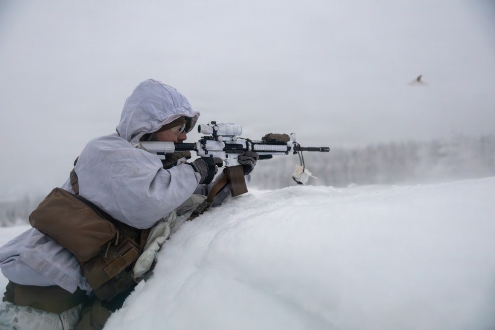 Recon Marines sharpen winter warfighting skills