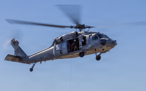 Navy Rescue Swimmer Candidates Participate in Hoist Training at NAS Pensacola