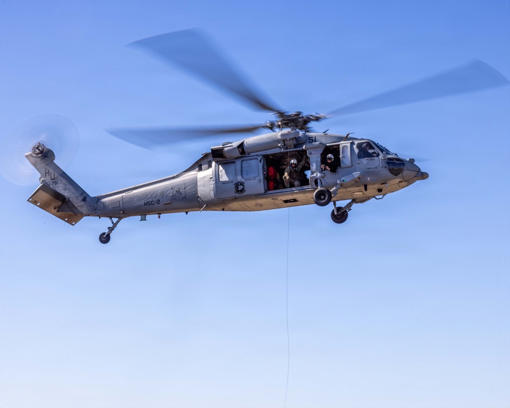 Navy Rescue Swimmer Candidates Participate in Hoist Training at NAS Pensacola