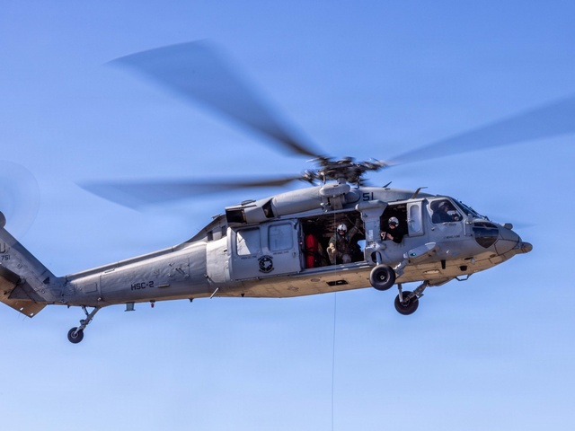 Navy Rescue Swimmer Candidates Participate in Hoist Training at NAS Pensacola