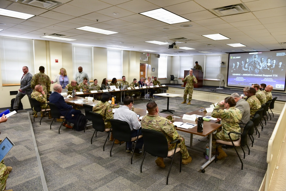 MICC planners, 410th Contracting Support Brigade demonstrate new command relationship, synchronize support to the Army Western Hemisphere Command