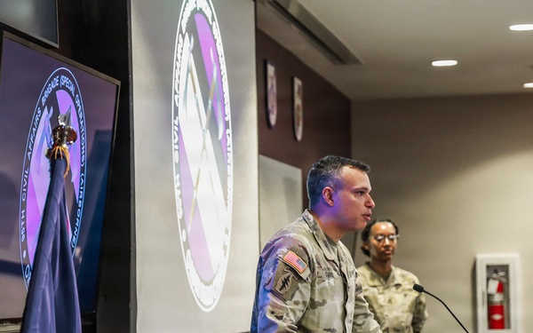 95th Civil Affairs Brigade (Special Operations) (Airborne) Change of Responsibility