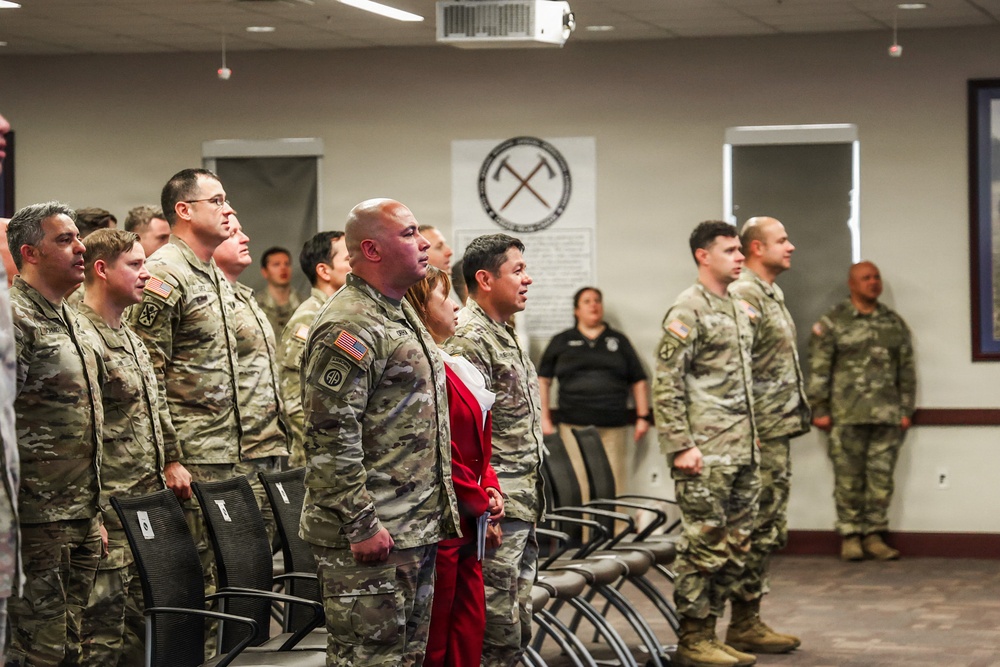 95th Civil Affairs Brigade (Special Operations) (Airborne) Change of Responsibility