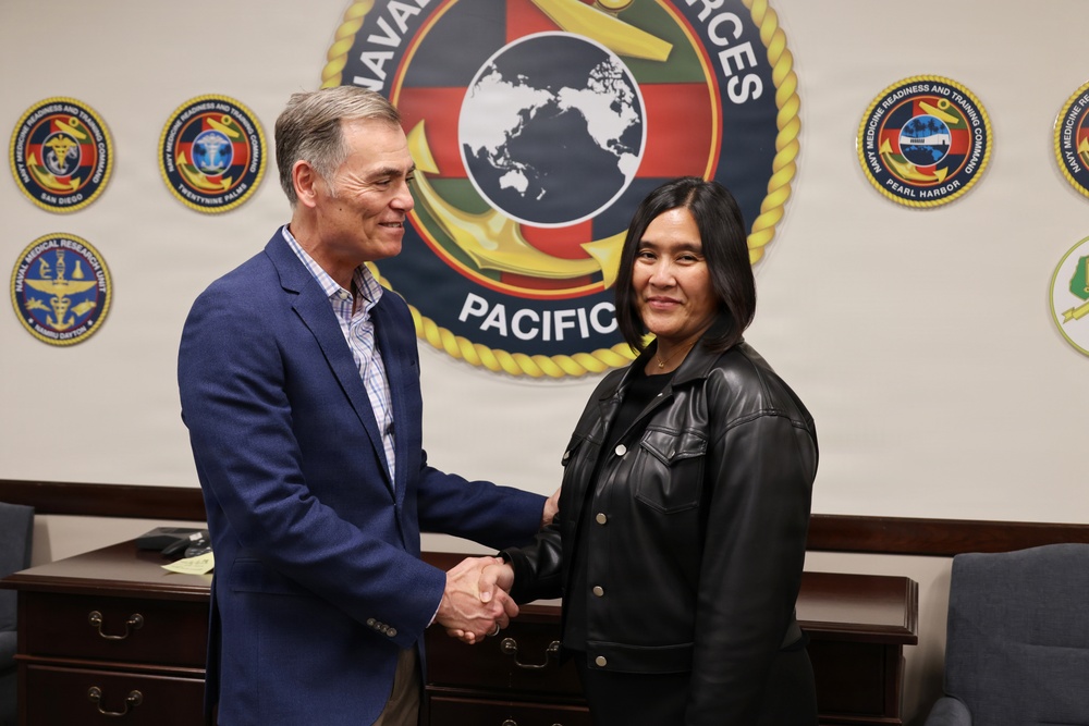 Navy Medicine Civilian Corps Team conducts Town Hall at Naval Medical Forces Pacific